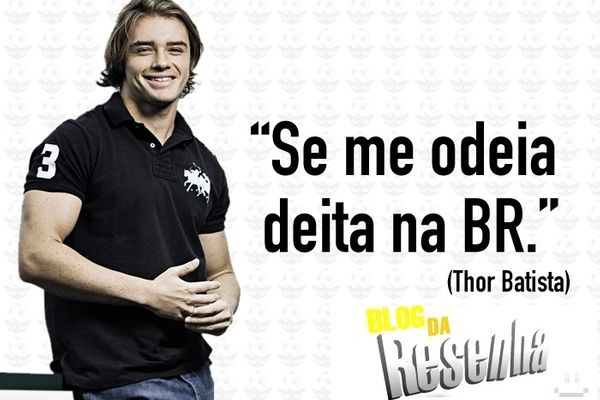 A cada dia mais forte, Thor Batista provoca espanto e é comparado