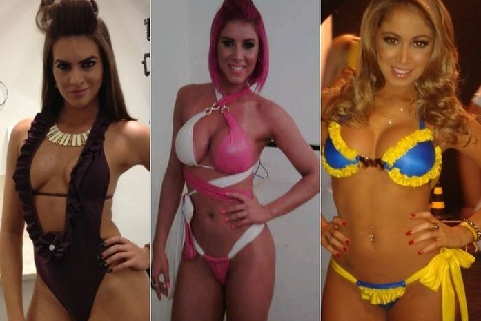 Ao divulgar fotos sensuais no Twitter, paniquete mostra algo mais!