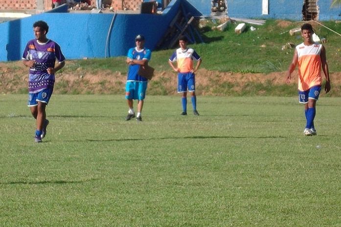 Treino das categorias de base do CSA.