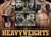 Pôster oficial do UFC 146 destaca três brasileiros: Cigano, Pezão e Napão