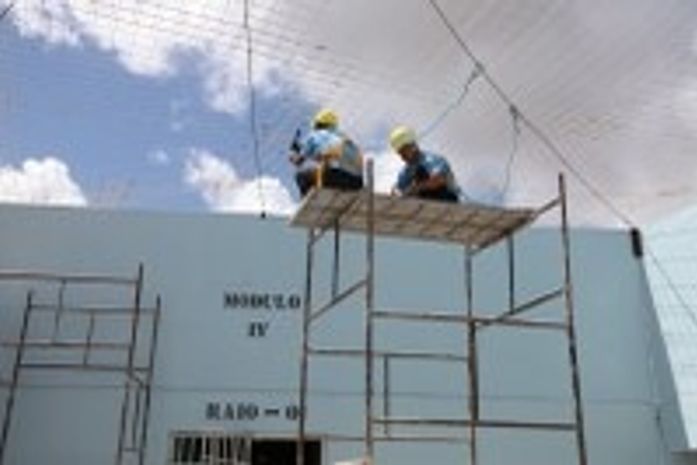 No Baldomero, obras incluem construção de mais camas e instalação de redes de aço na parte externa 