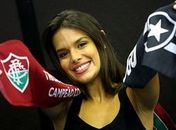 Bela da discórdia: conheça a gandula Fernanda Maia