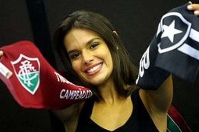 Bela da discórdia: conheça a gandula Fernanda Maia