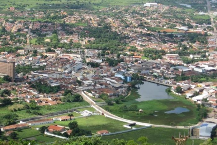 Vista da cidade de Palmeira dos Índios