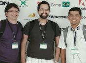 Aydano Pamponet Machado,  Tiago Andrade e Odair Seixas