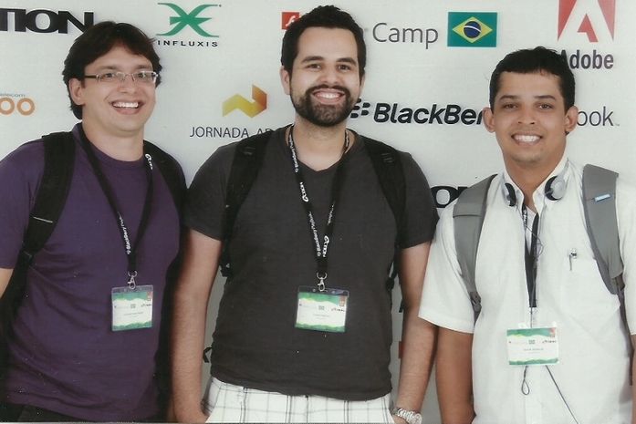 Aydano Pamponet Machado, Tiago Andrade e Odair Seixas