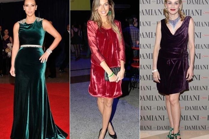 Com a cara da estação, veludo reina nas produções de inverno