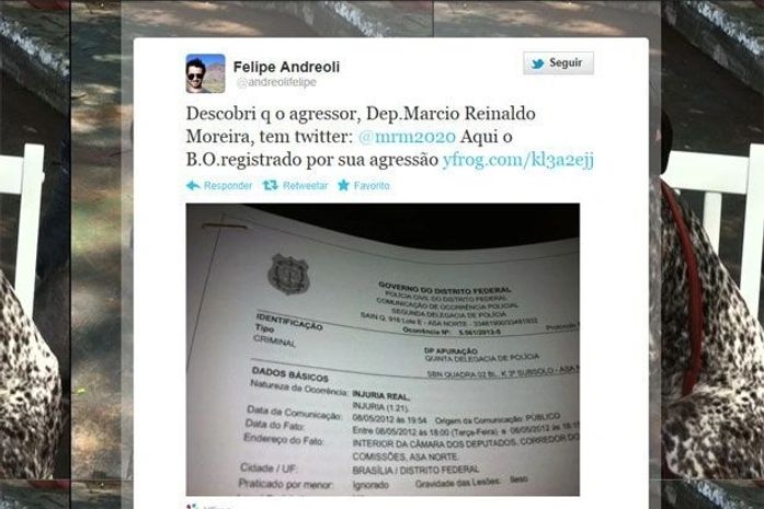 Repórter do 'CQC' diz ter levado tapa na cara de deputado