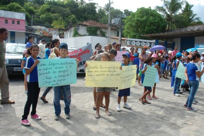 Alunos da Escola Senador Rui Palmeira