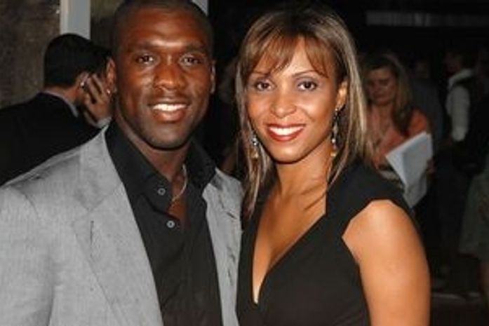 Seedorf ao lado da esposa, a brasileira Luviana, em evento na Itália
