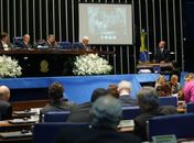 Em discurso, Renan lembrou trajetória histórica de luta do PMDB
 