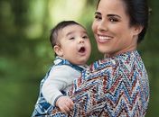 Wanessa leva José Marcus para o primeiro passeio no parqu