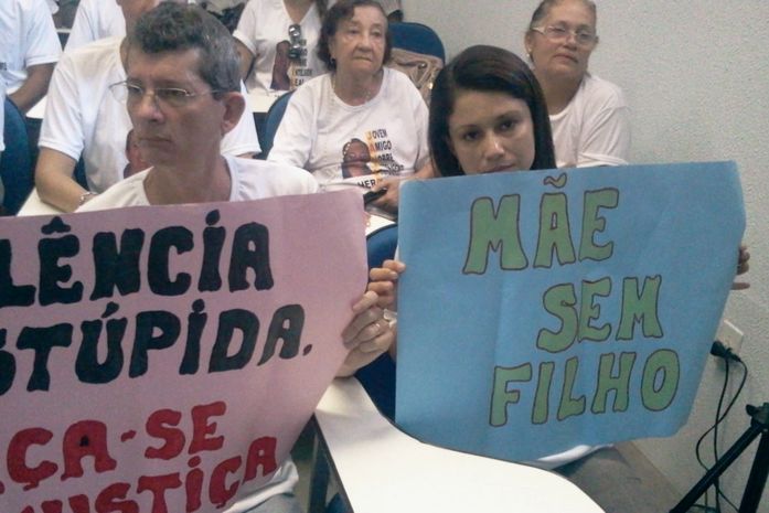 Familiares pedem Justiça no julgamento de 'Rafael da Mancha'