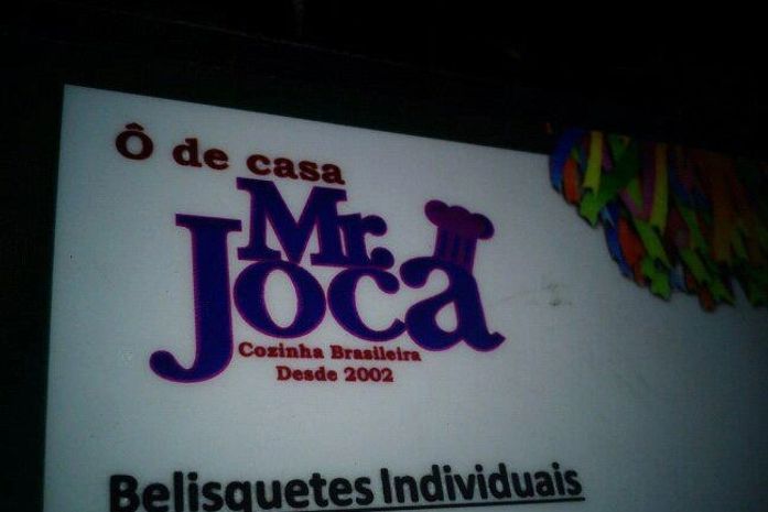 Mr. Joca (visita obrigatória uma vez por semana)