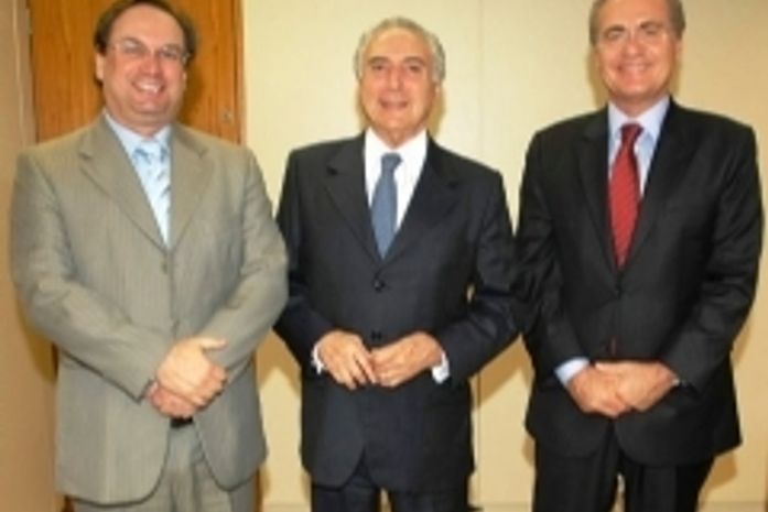 Luciano, Temer e Renan