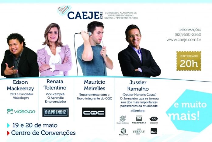 II Congresso Alagoano de Empreendedorismo acontece nos dias 19 e 20