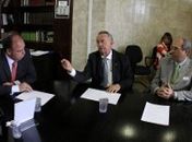 Ministro da Integração, Fernando Bezerra e o senador Benedito de Lira