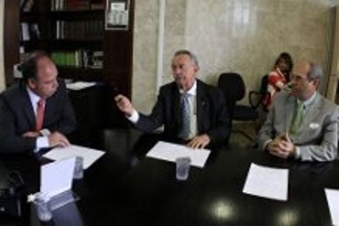 Ministro da Integração, Fernando Bezerra e o senador Benedito de Lira