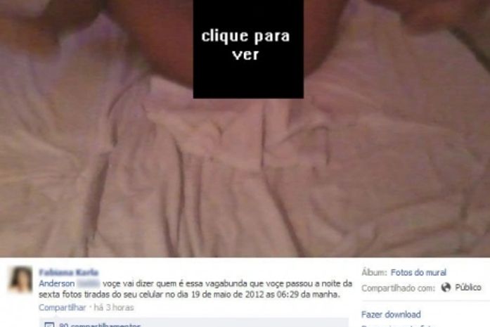 Roupa suja se lava onde? No Feice