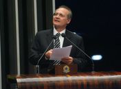 Renan vê diálogo, transparência, franqueza e objetividade na fala do ministro
(Crédito: Agencia Senado)