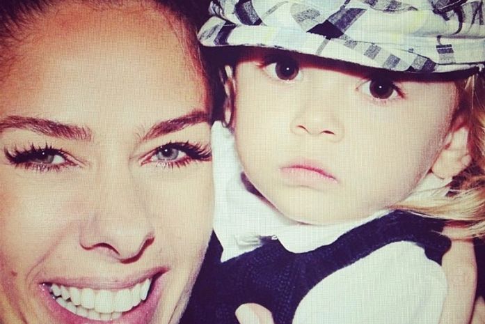 Adriane Galisteu posa com o filho: 'Amor da minha vida'