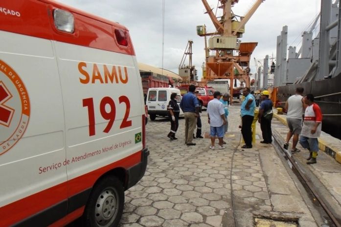 Samu foi acionado ao Porto