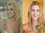 Val Marchiori e Joana Machado brigam no programa de Justus
