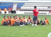 Treinamento do CRB no Rei Pelé.