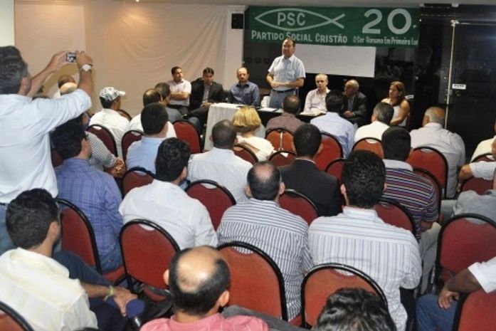 Direção nacional do PSC discute eleição com seus candidatos alagoanos