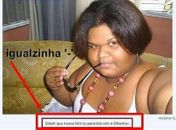 Sósia da Rihanna