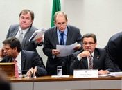 Sessão da CPI que aprovou a quebra de sigilo das
contas nacionais da Delta