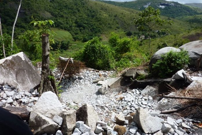 Área de exploração