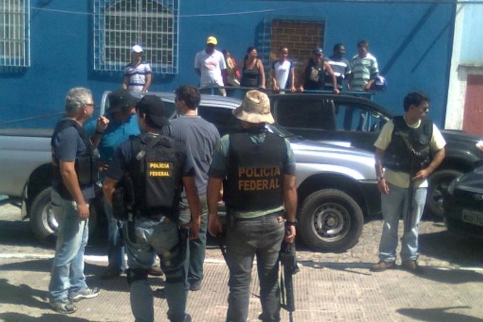 Policiais federais prenderam acusados em Traipu