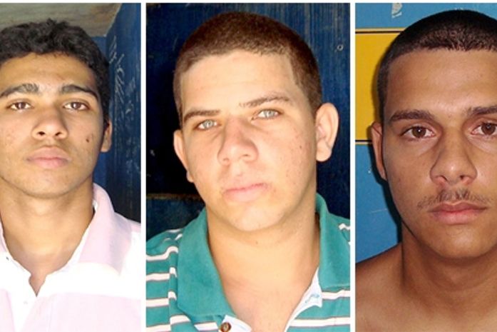 Jonathan Dickson da Silva, Henrique Araújo Correia da Silva e Gregori Santos de Aquino