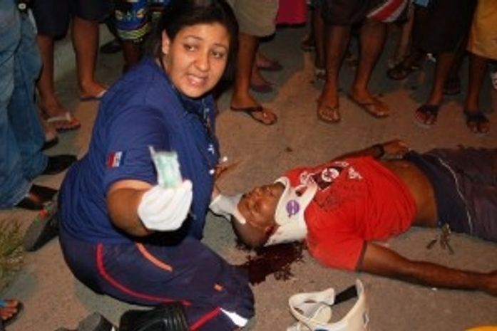 Jovem é atropelado e motorista foge sem prestar socorro