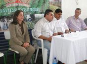 Prefeito James Ribeiro marcou presença no ato de distribuição de sementes