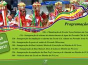 Maratona de inaugurações prossegue neste domingo em Limoeiro
