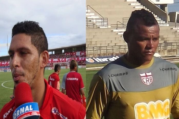 CRB: Roberto Lopes e Geovani vivem momentos diferentes após vitória