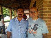 Vereador Leopoldo Pedrosa e Prefeito Zé Marcio.