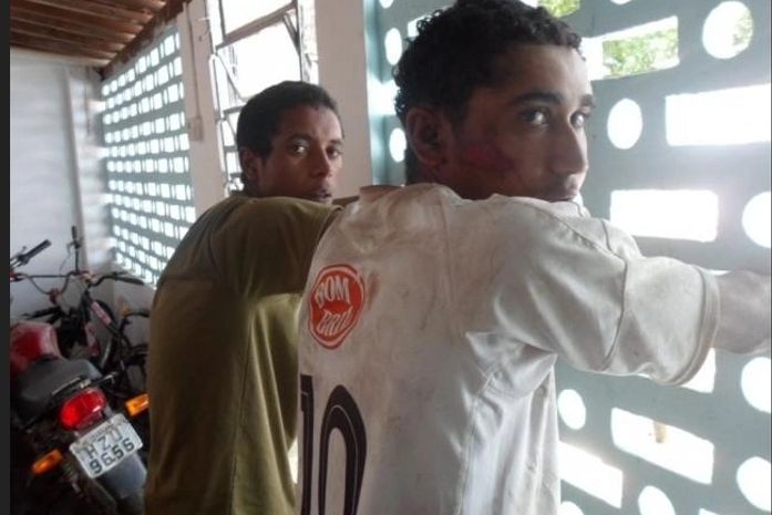 A dupla Mackiael Amaro e Geovânio Silva Lima