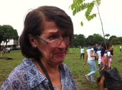 Mãe da estudante Geovanna Tenório