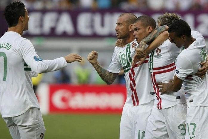 Alagoano Pepe marca e ajuda Portugal na difícil vitória sobre a Dinamarca