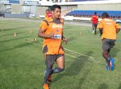 CRB faz último treino em Maceió e viaja cheio de motivação&#8207;