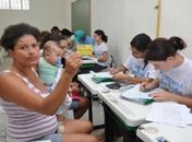 Famílias de Mangabeiras participam de avaliação nutricional