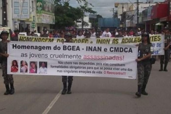 Caminhada cobra justiça para assassinato de adolescentes em Coruripe