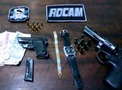 Acusados de porte ilegal de arma são presos em Arapiraca