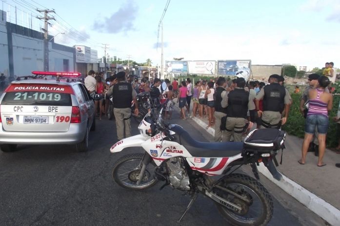 Militares na ocorrência