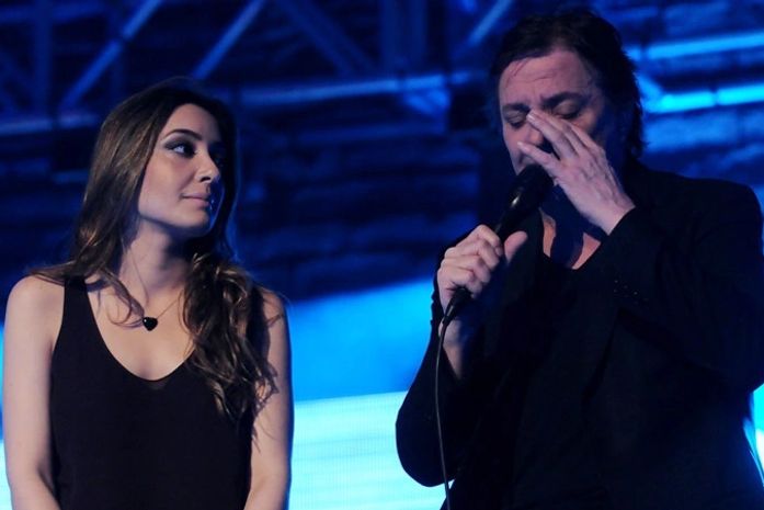 Fábio Jr e a filha