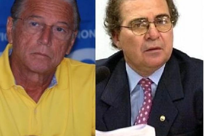 Governador Teotonio Vilela e Deputado Olavo Calheiros