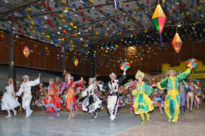 Arraiás empolgam público no Resgate à Cultura Junina